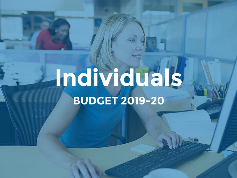 Budget 2019-20: Individuals